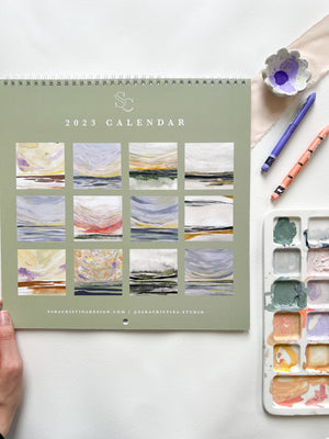 2023 Calendar - Landscapes