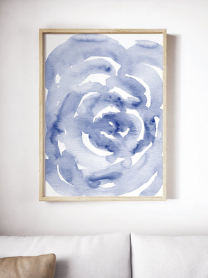 Navy blue Rose