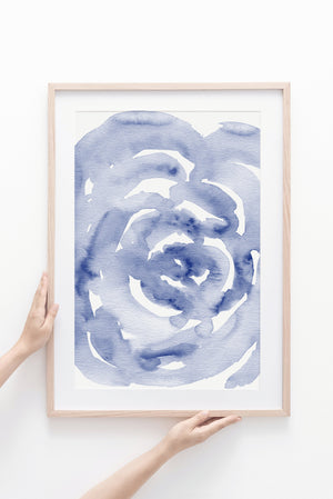 Navy blue Rose