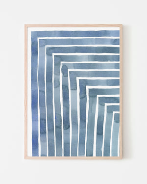Blue Wavy Set